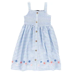 Online Sea Vichy Dress 2-12 Kids Dresses & Rompers