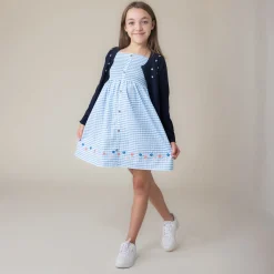 Online Sea Vichy Dress 2-12 Kids Dresses & Rompers