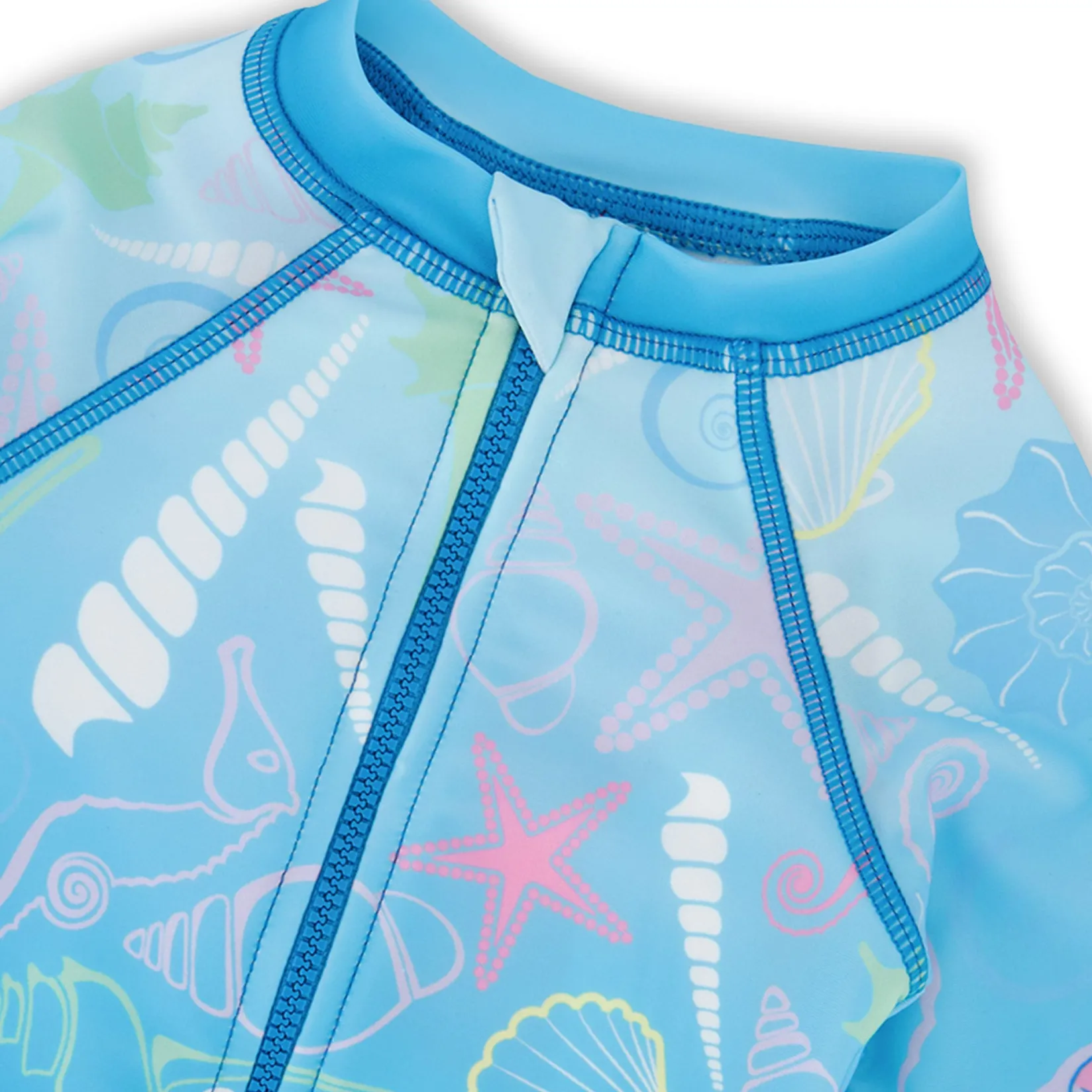 Swimsuits>Deux par Deux Seashells Swimsuit 3-24m Turquoise