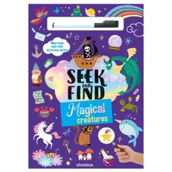 Clearance Seek And Find: Magical Creatures English Books|2 Years And Over