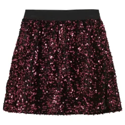 Hot Sequins Velour Skirt 7-14 Kids Skirts
