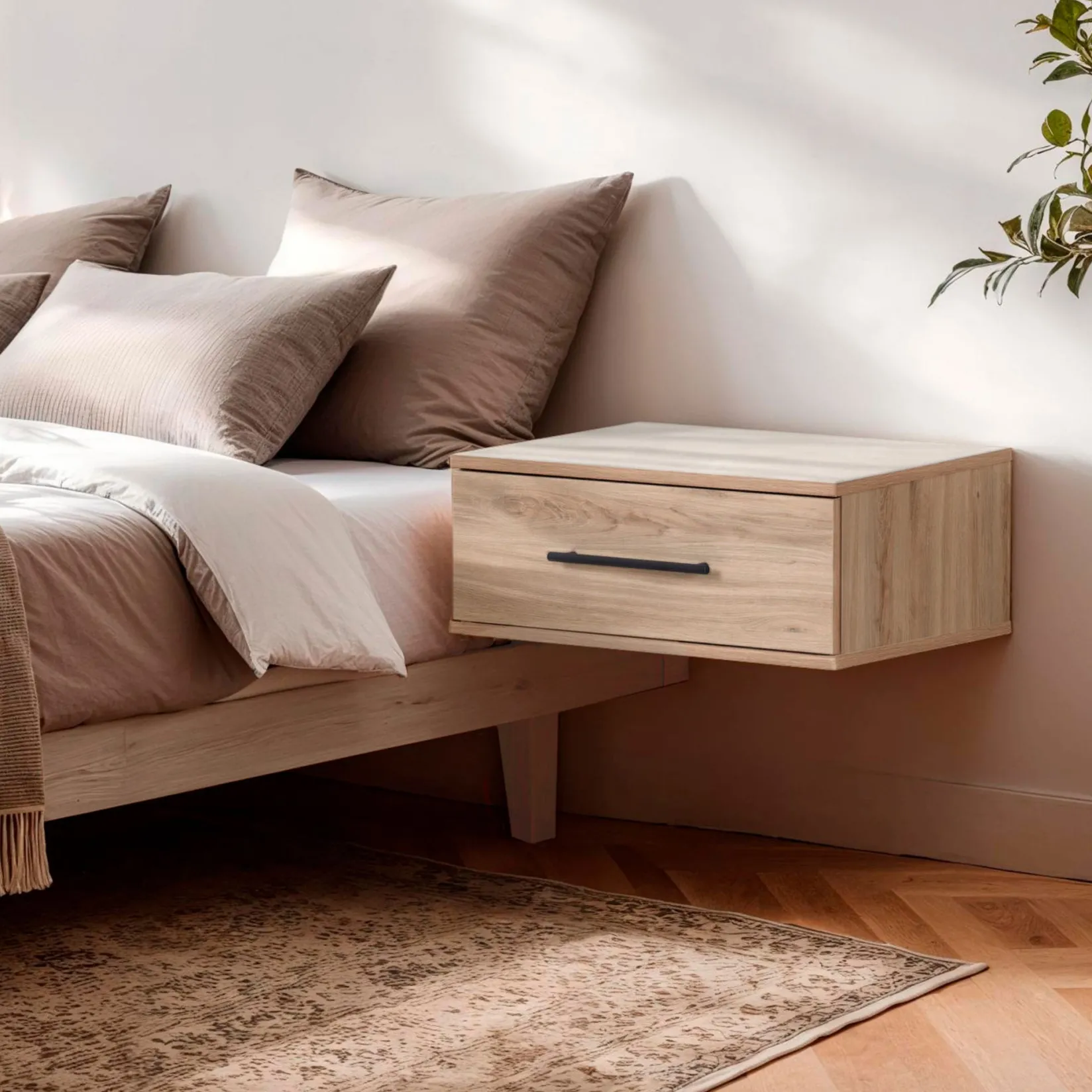 Nightstands>South Shore Set of 2 Nightstands - Primo Rustic Oak