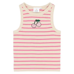 Tops>The New Shannon Stripe Tank Top 3-14 Pink