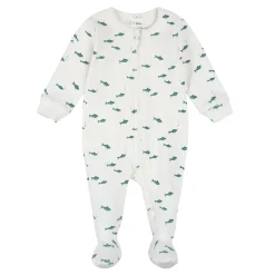 Pajamas|Pyjamas>Firsts par Petit Lem Sharks Ribbed Pajamas 0-12m Beige