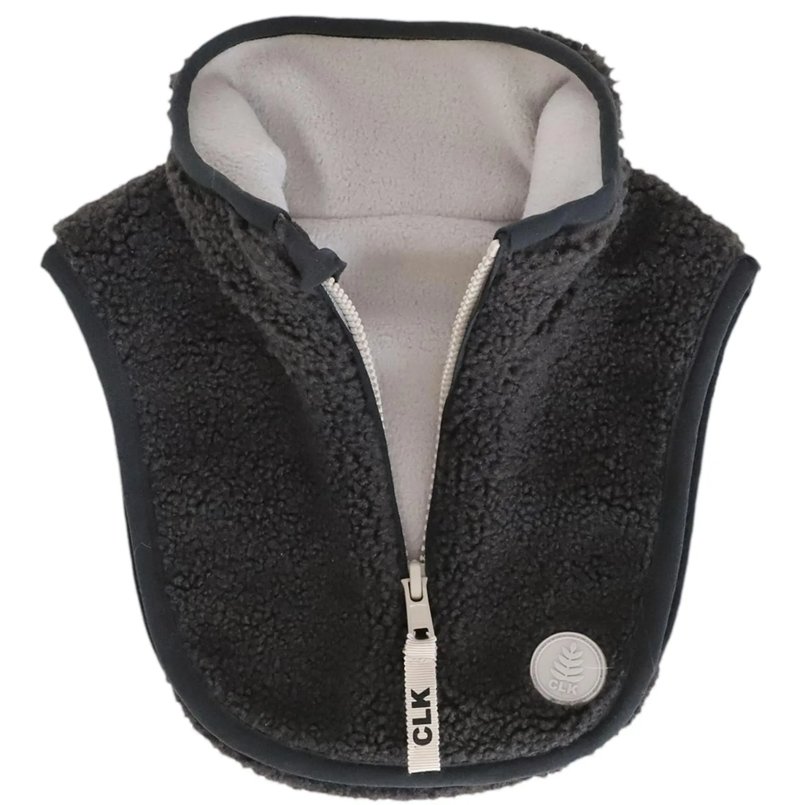 Clearance Sherpa Zip Plastron 2-10 Kids/BOY Neck Warmers And Scarves|Neck Warmers & Scarves