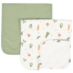 Nursing Covers|Breastfeeding>Perlimpinpin Shoulder wraps (2) - Mousse / Vegetables