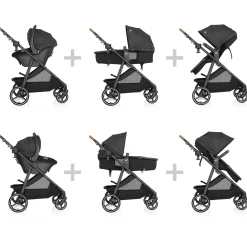 Clearance Shyft Intuiti Travel System with Revolve180 LiteMax NXT Car Seat - Black Kids Strollers|Strollers & Trailers