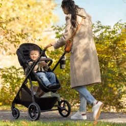 Clearance Shyft Intuiti Travel System with Revolve180 LiteMax NXT Car Seat - Black Kids Strollers|Strollers & Trailers