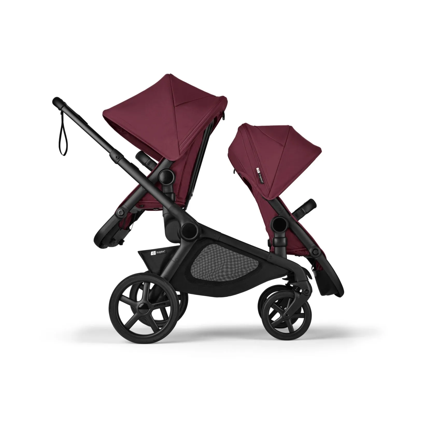 Strollers|Strollers & Trailers>Bugaboo Sibling Seat Kangaroo Black/Cherry