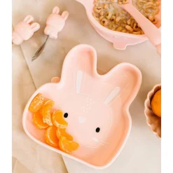 Best Silicon Snack Plate - Bunny Kids Breastfeeding|Tableware