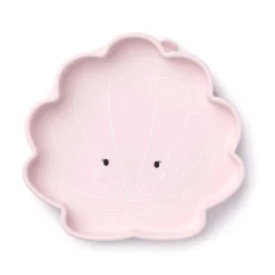 Breastfeeding|Tableware>Loulou Lollipop Silicon Snack Plate - Seashell