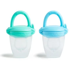 Cleaning & Food Preparation|Food Preparation>Munchkin Silicone Baby Food Feeder - Blue
