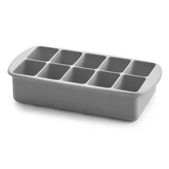 Sale Silicone Baby Food Freezer Tray with Lid - Grey Kids Snack Bags & Containers|Cleaning & Food Preparation