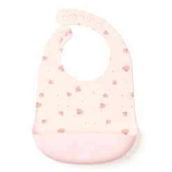 Breastfeeding|Bibs>Loulou Lollipop Silicone Bib - Seashells