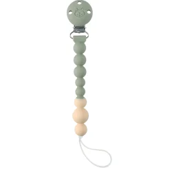 Discount Silicone Pacifier Clip - Sage Pacifiers & Clips|Pacifiers & Clips