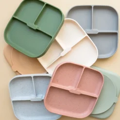 Silicone Plates With Suction Kids Breastfeeding|Tableware