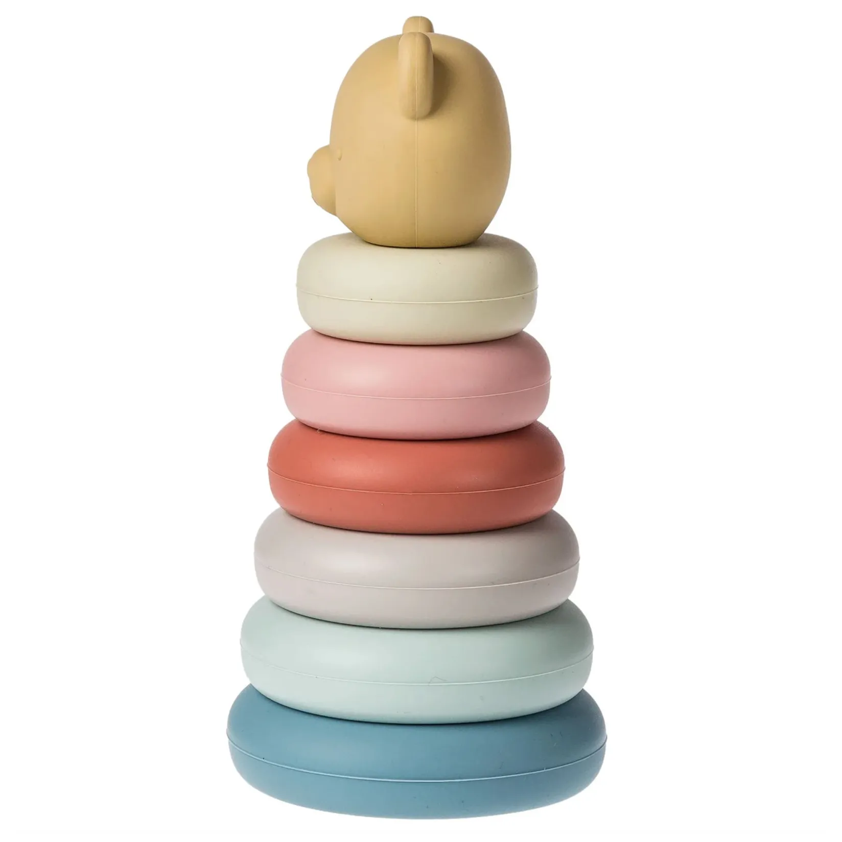 Developmental Toys|Balls & Stacking Toys>Mary Meyer Silicone Stacking Teddy