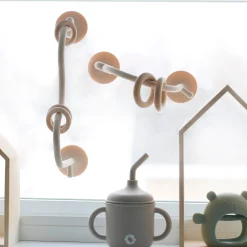 Hot Silicone Suction Teething Toy - Sorbet Stroller & Car Seat Toys|Developmental Toys