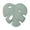 Teething Toys>Loulou Lollipop Silicone Teether - Monstera Mint