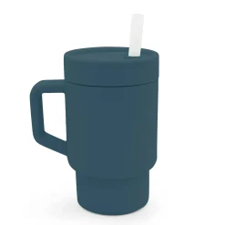 Breastfeeding|Tableware>Melii Silicone Tumbler - Navy