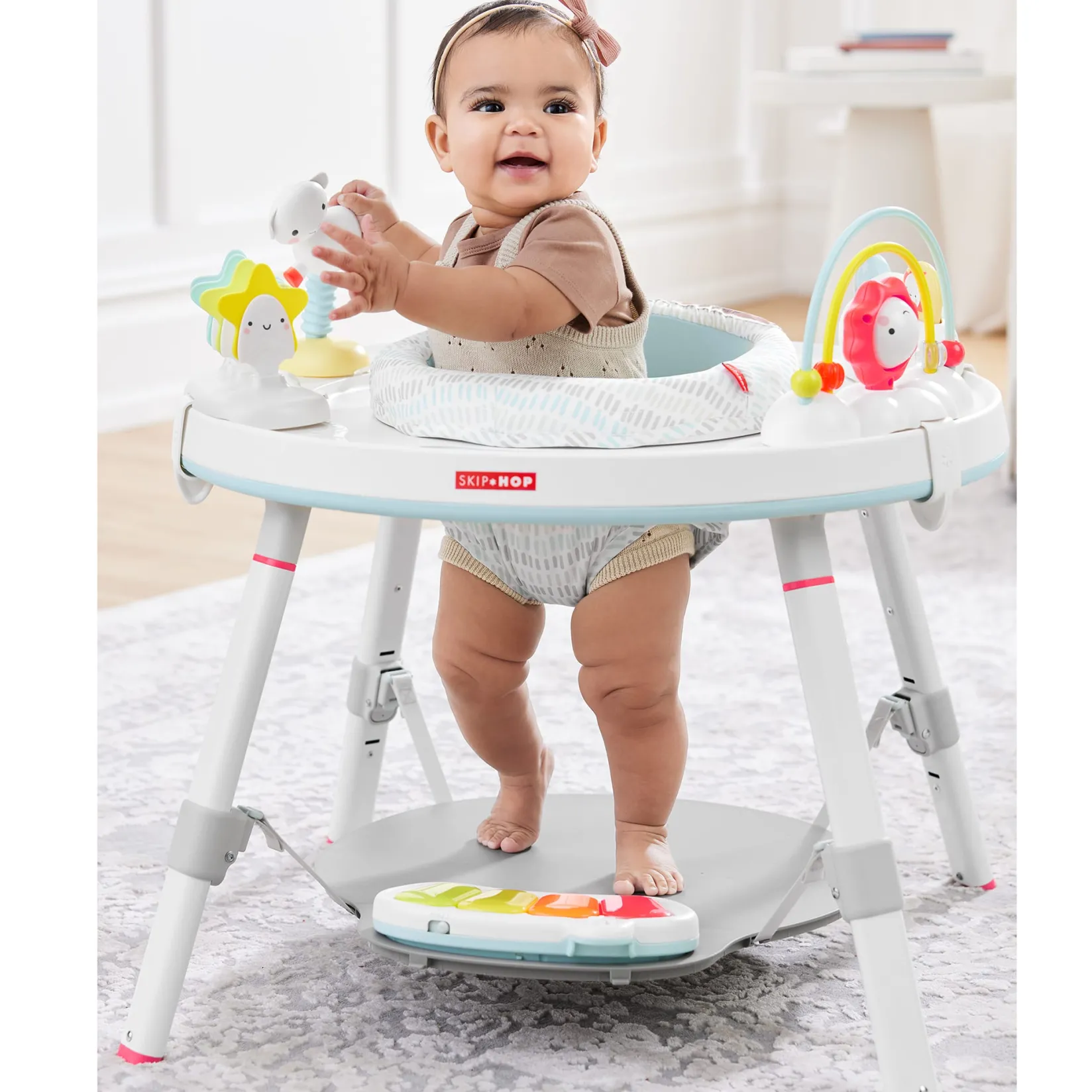 Developmental Toys|Activity Centers & Walkers>Skip Hop Silver Lining Cloud Baby's View Activity Center