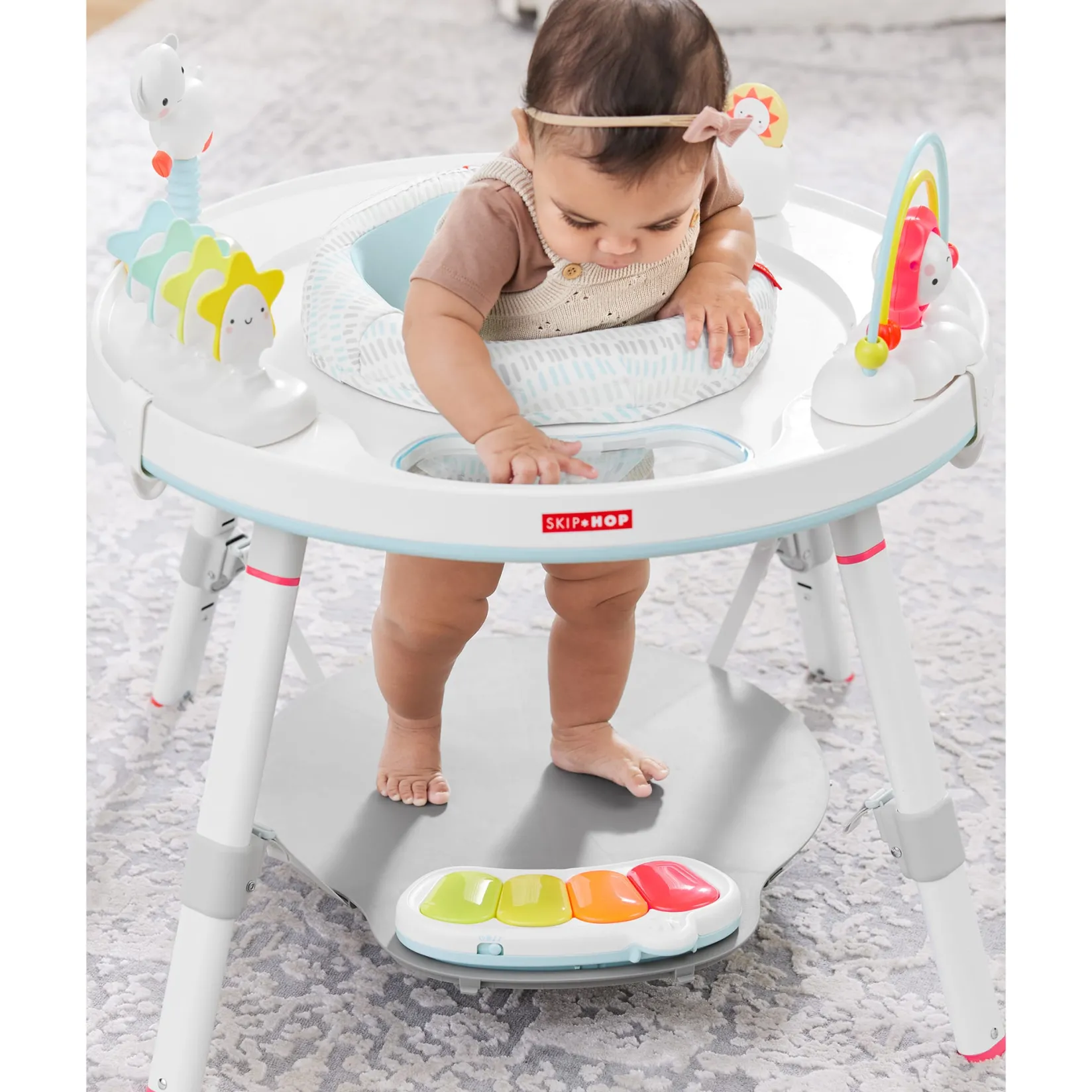 Developmental Toys|Activity Centers & Walkers>Skip Hop Silver Lining Cloud Baby's View Activity Center