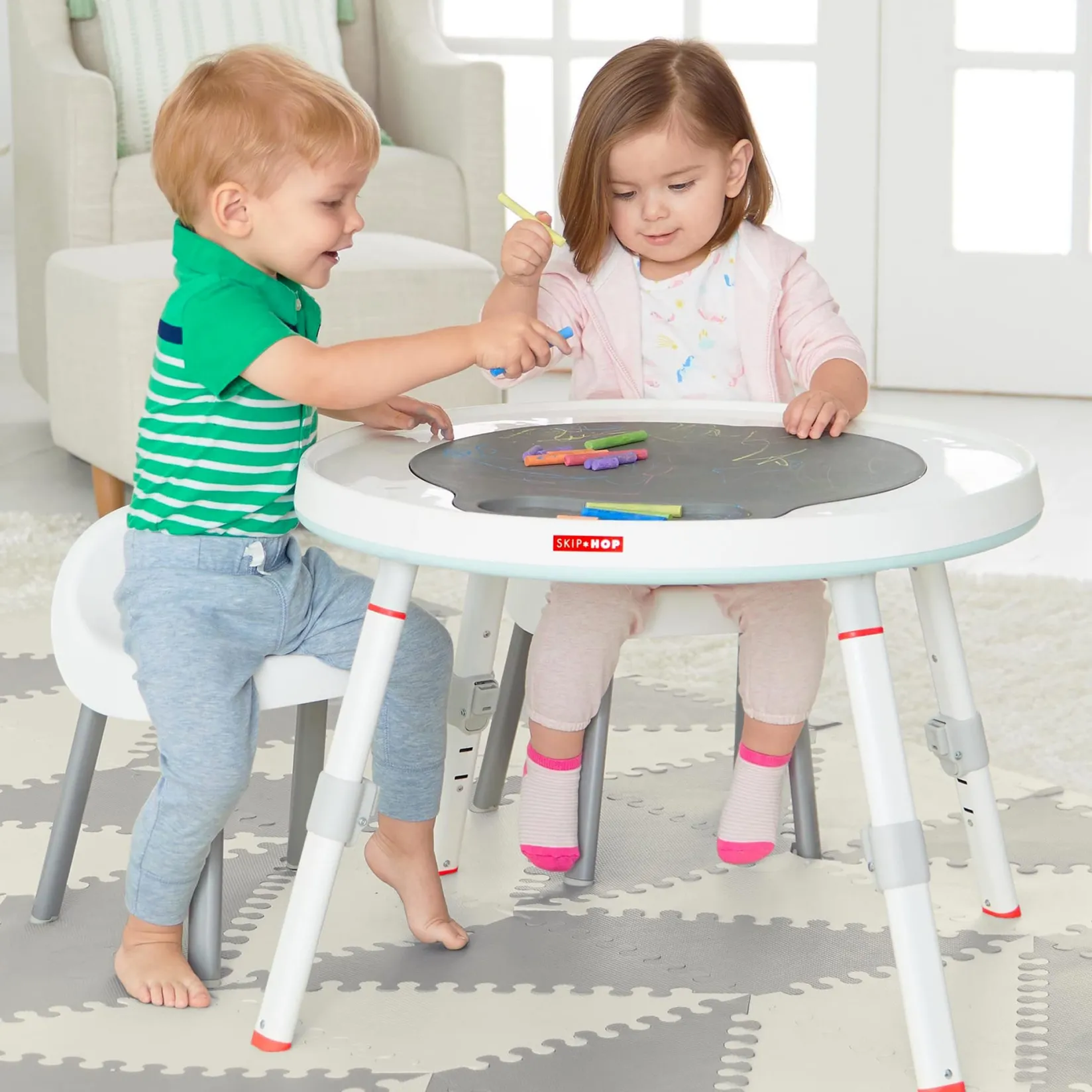 Developmental Toys|Activity Centers & Walkers>Skip Hop Silver Lining Cloud Baby's View Activity Center