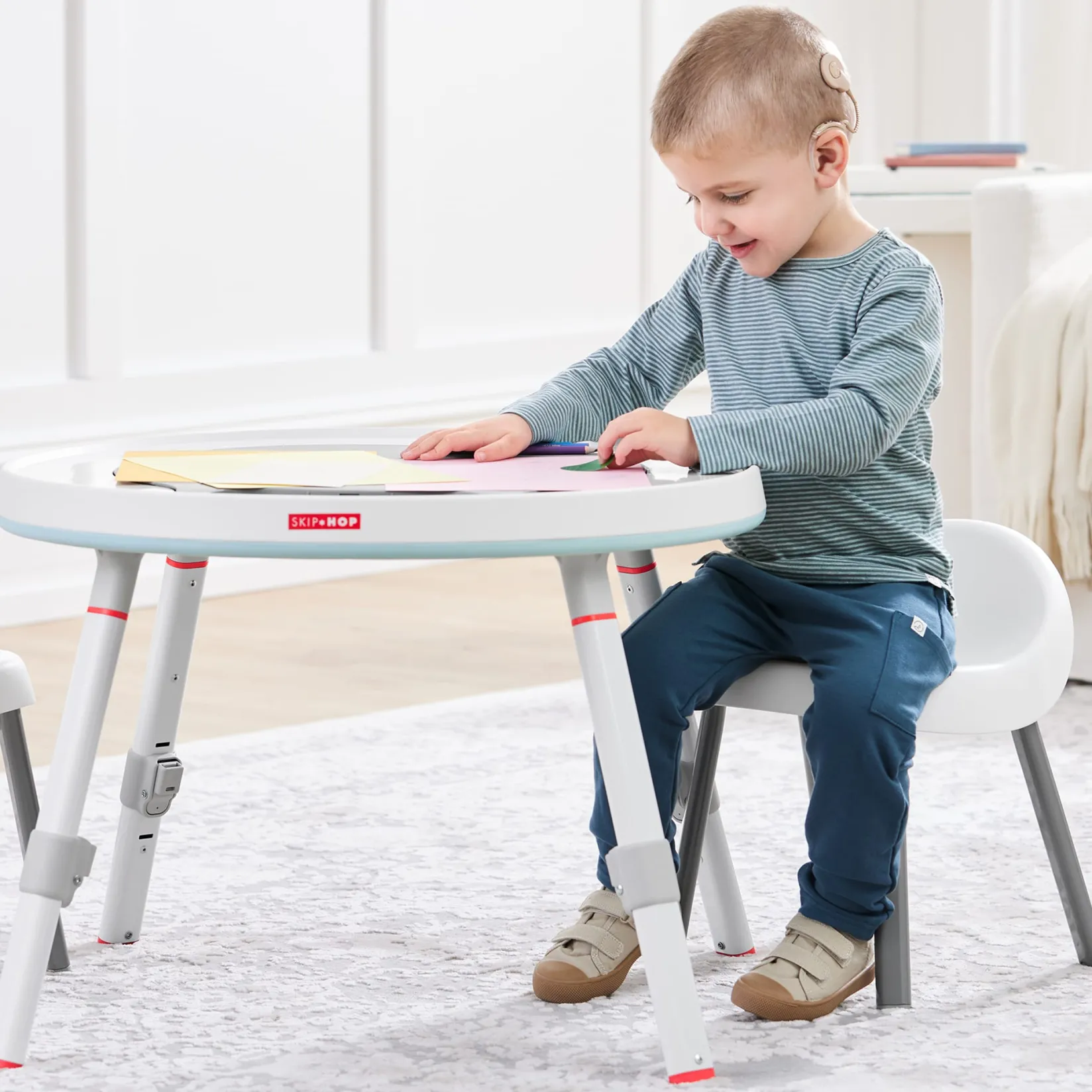 Developmental Toys|Activity Centers & Walkers>Skip Hop Silver Lining Cloud Baby's View Activity Center