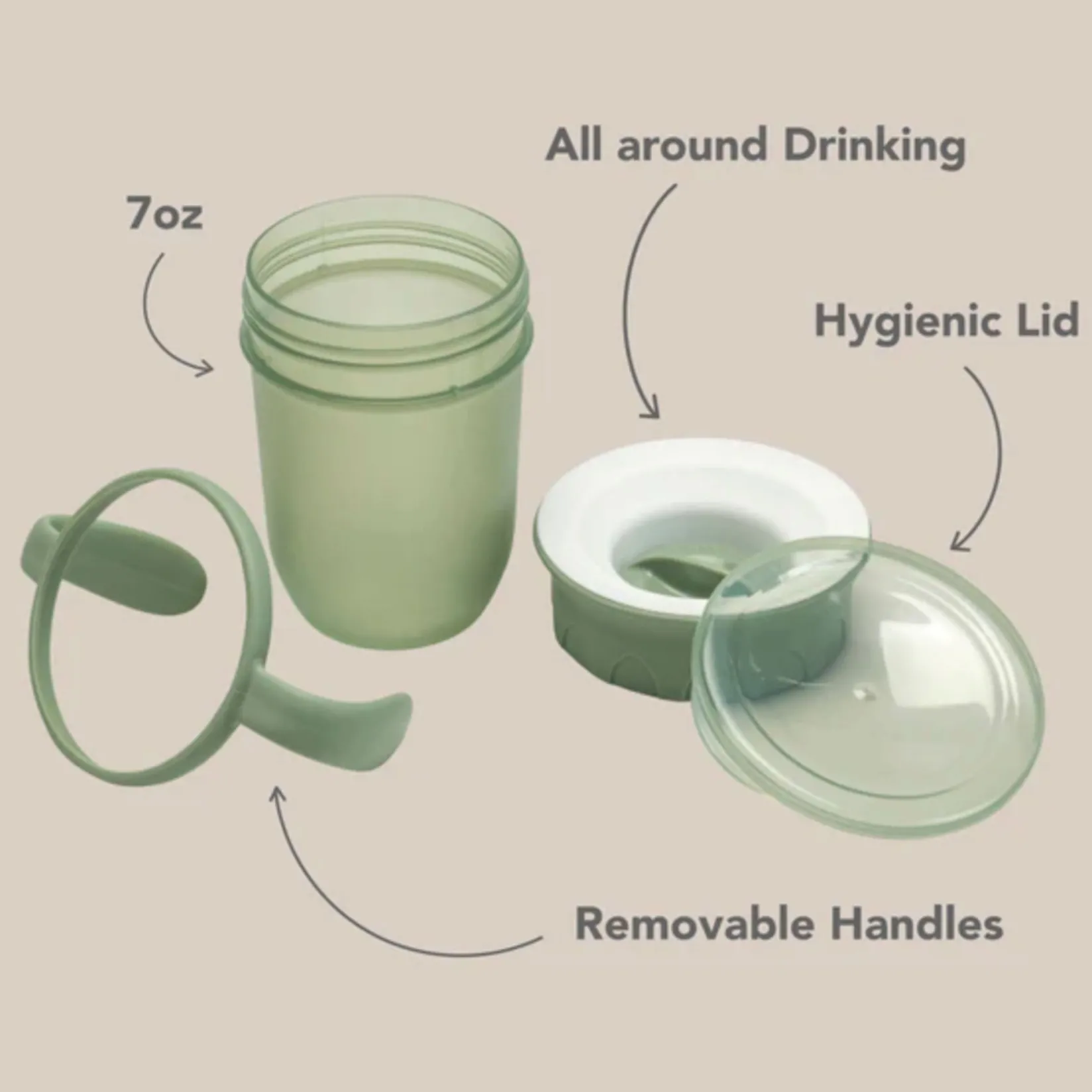 Clearance Sippy Cup 360 - Moss Kids Breastfeeding|Tableware