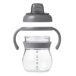 Best Sippy Cup With Handle 6oz Grey Kids Cups & Tumblers|Cups & Tumblers