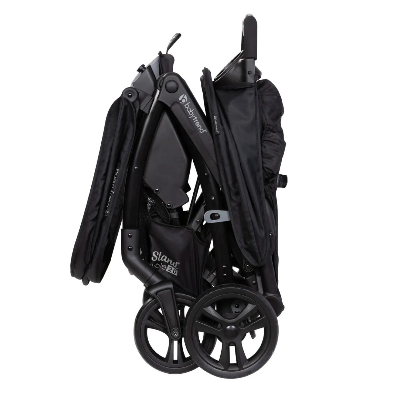 Strollers|Strollers & Trailers>Baby Trend Sit N' Stand® Double 2.0 Stroller - Dash Black