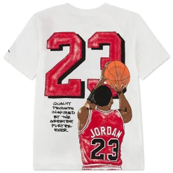 Sportswear|Tops>Jordan Sketch T-shirt 8-18y Ivory
