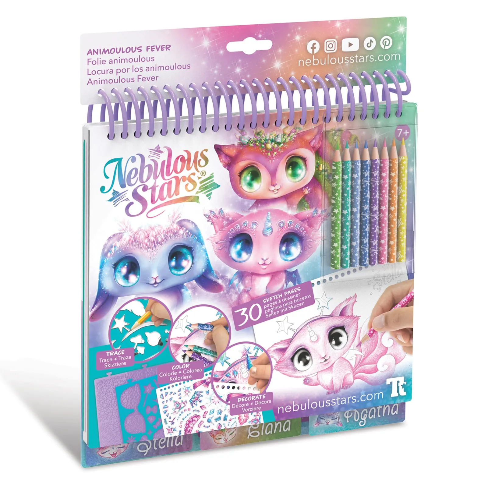 Diy & Activities>Amuze Sketchbook Animoulous Fever