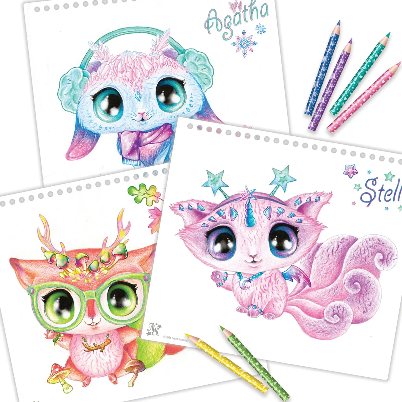 Diy & Activities>Amuze Sketchbook Animoulous Fever