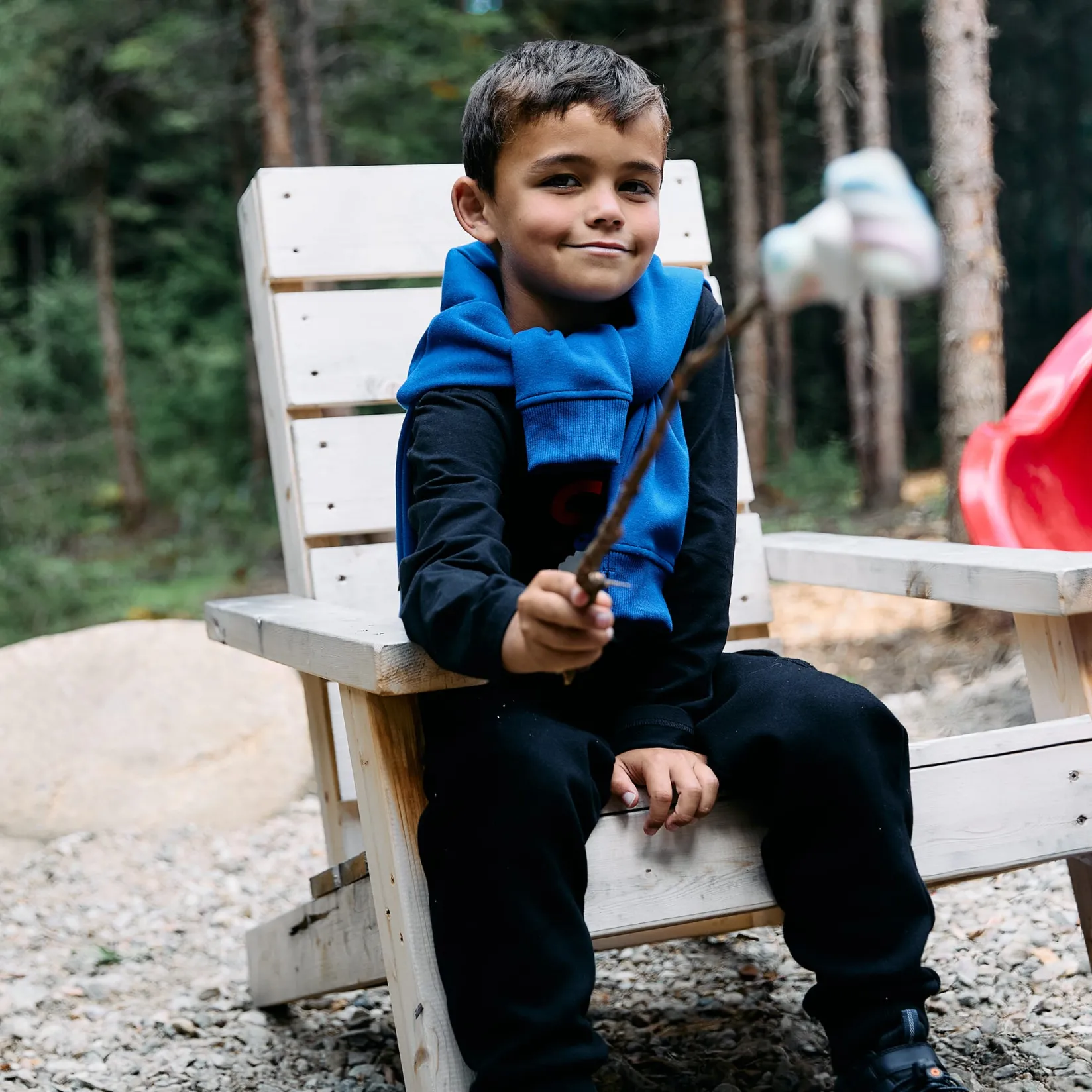 Tops>Birdz Ski Life Long Sleeve T-shirt 2-10 y Black