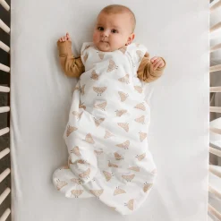 Sleep Bags|Pyjamas>Perlimpinpin Sleep Bag 0-36m Croissants Beige