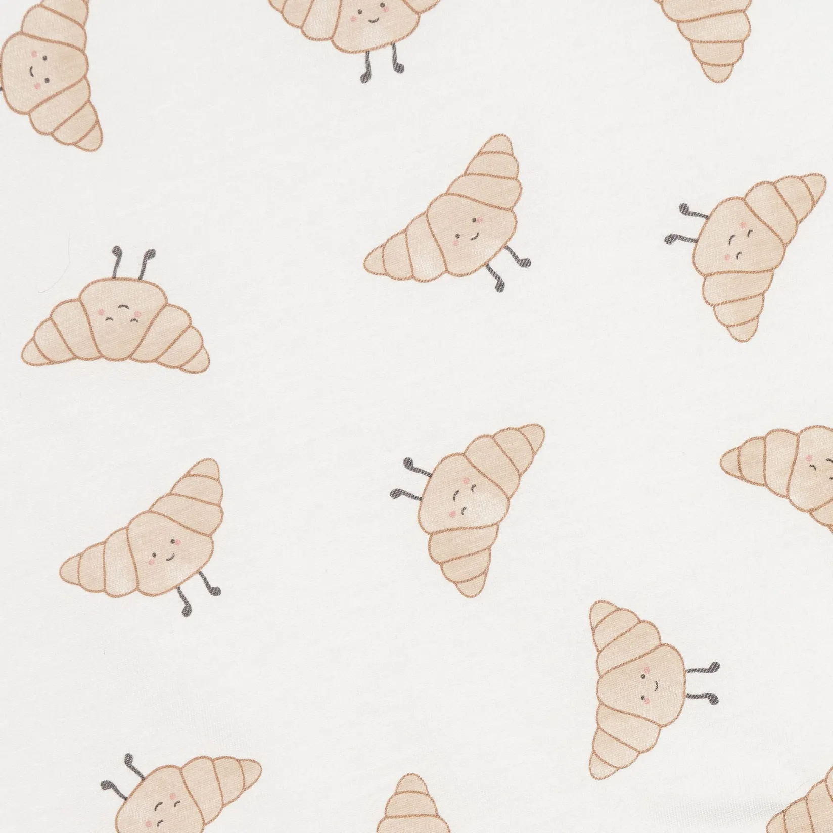 Sleep Bags|Pyjamas>Perlimpinpin Sleep Bag 0-36m Croissants Beige