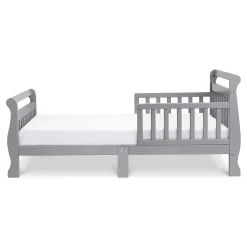 Cribs & Mattresses|Cribs & Mattresses>DaVinci Sleigh Toddler Bed - Grey Finish