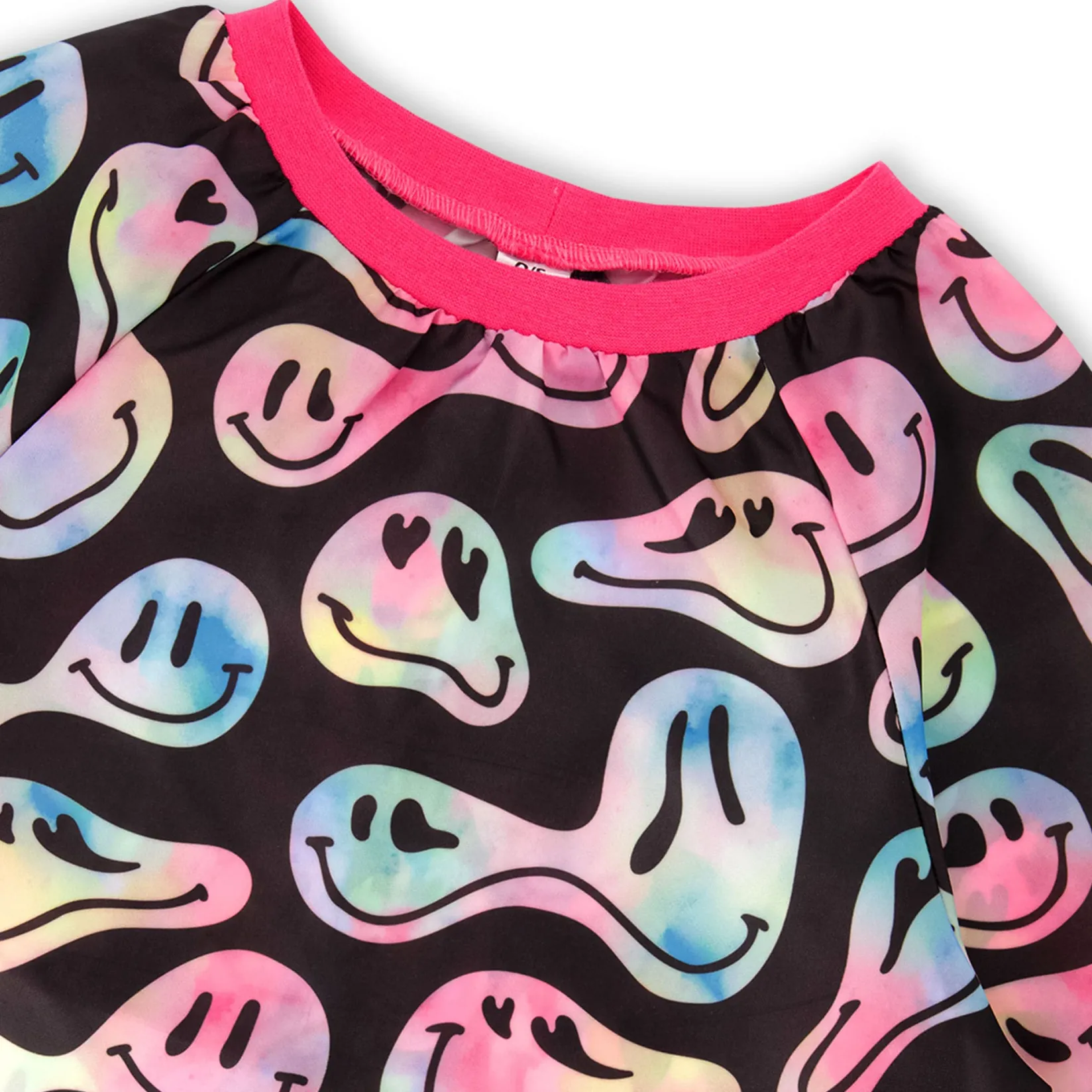 Craft Aprons|Bibs>Deux par Deux Smiley Apron Black