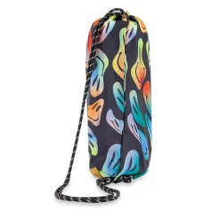 Shoe Bags>Deux par Deux Smiley Shoe Bag Black