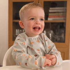 S'mores Ls Bib 0-36m Kids Breastfeeding|Bibs