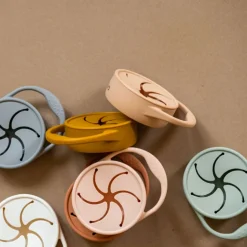 Clearance Snack Bowl With Lid Kids Breastfeeding|Snack Bags & Containers