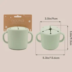 Breastfeeding|Tableware>Nouka Snack Cup Fern