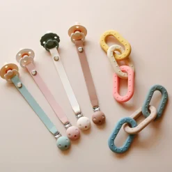 Pacifiers & Clips|Pacifiers & Clips>Bulle Snap Pacifier - Ivory