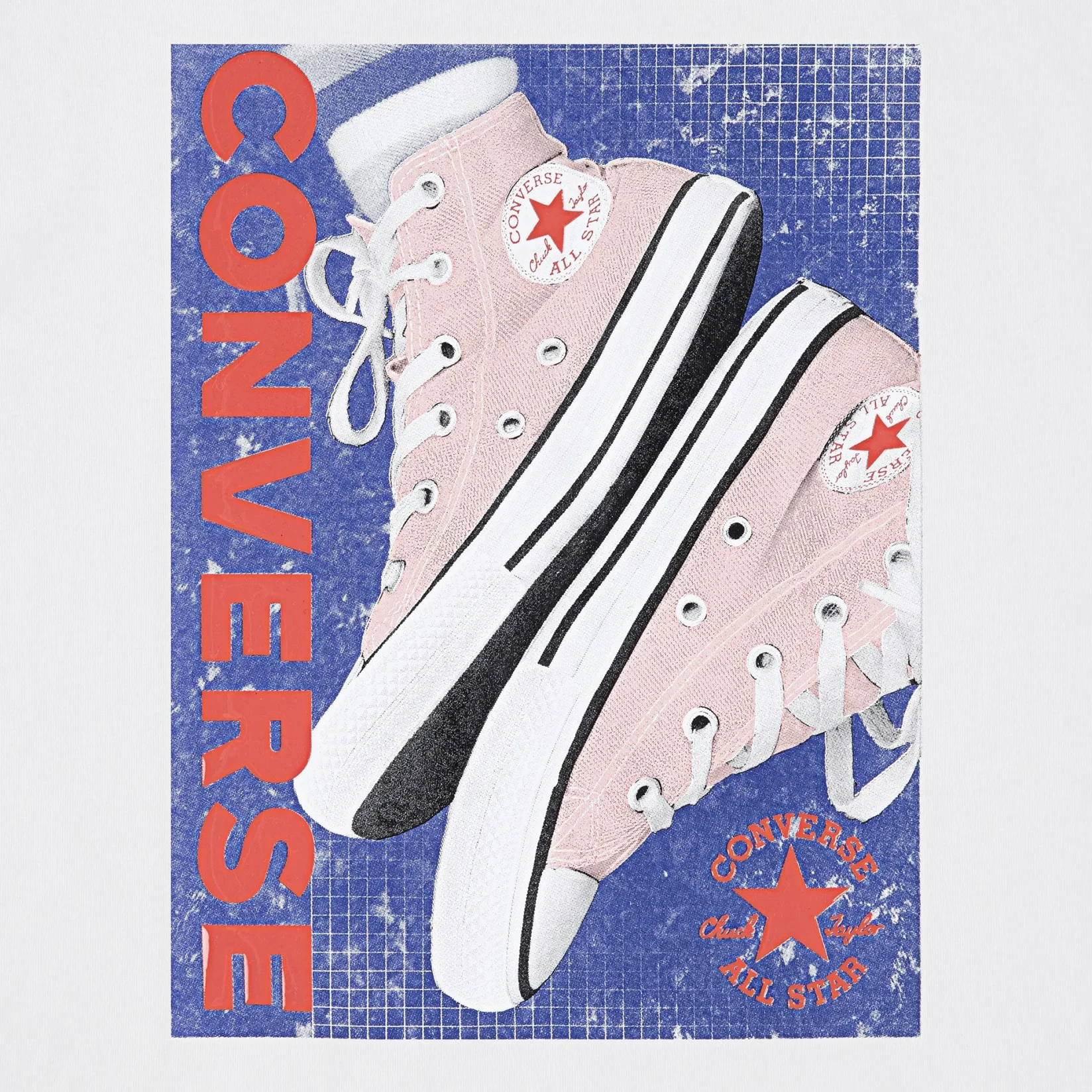 Tops>Converse Sneaker T-shirt 7-16y White