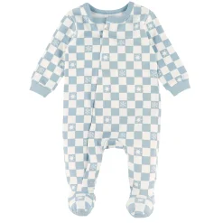 Preemie Clothing|Pajamas>Colle Colle Snowflakes Magnetic Pajamas Blue