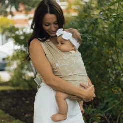 Snug Baby Wrap In Mint Fiber - Sand Outdoors & Travel|Baby Carriers