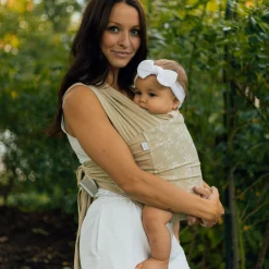 Snug Baby Wrap In Mint Fiber - Sand Outdoors & Travel|Baby Carriers