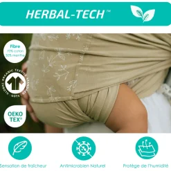 Snug Baby Wrap In Mint Fiber - Sand Outdoors & Travel|Baby Carriers