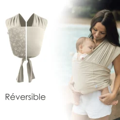 Snug Baby Wrap In Mint Fiber - Sand Outdoors & Travel|Baby Carriers